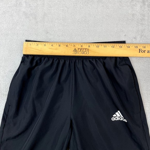 ADIDAS Aeroready Performance Athletic Black Lightweight Track Pants Small - Picture 7 of 8